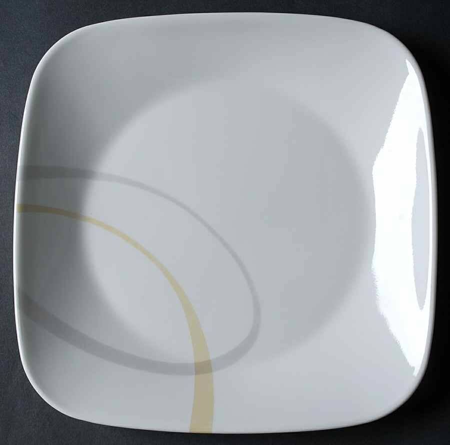 Modern Lines (Corelle) Luncheon Plate by Corning Corelle-1