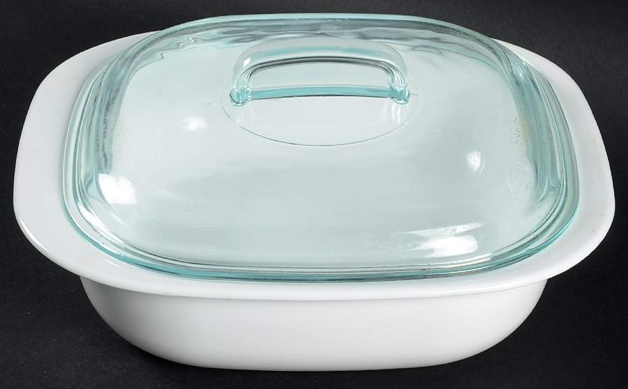 Simply Lite 2.5 Qt Square Baker with Glass Lid by Corning Corelle-1