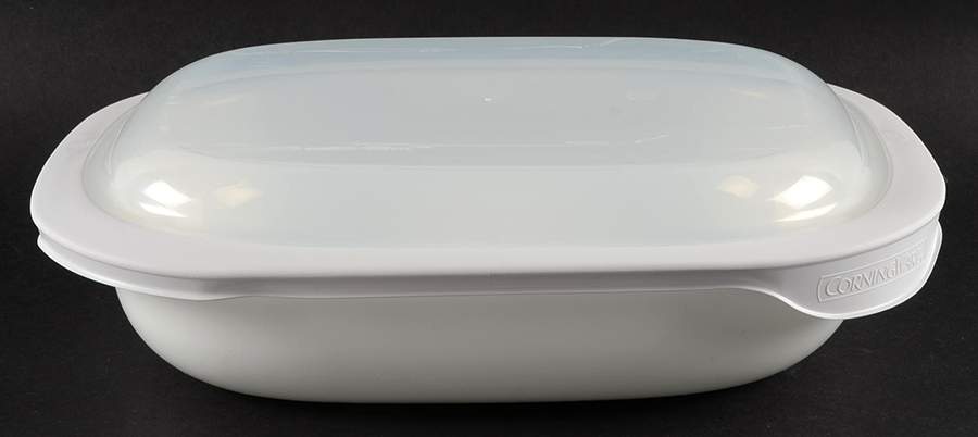 Simply Lite 13" Rectangular Baker w/Plastic Lid by Corning Corelle-1
