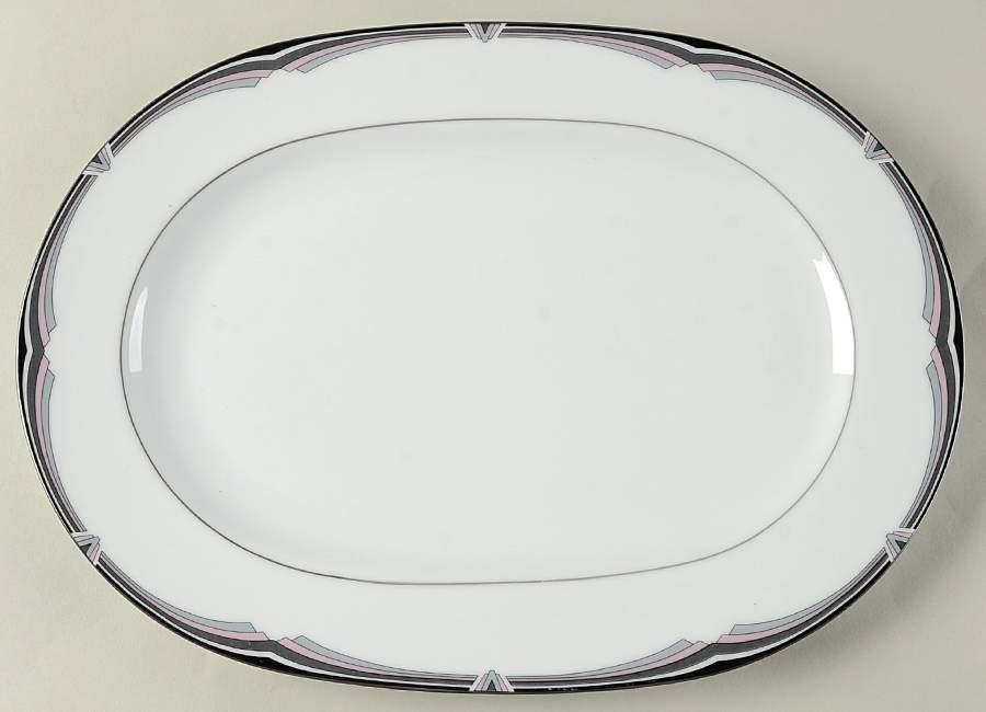 St Tropez 13" Oval Serving Platter by Carico-1
