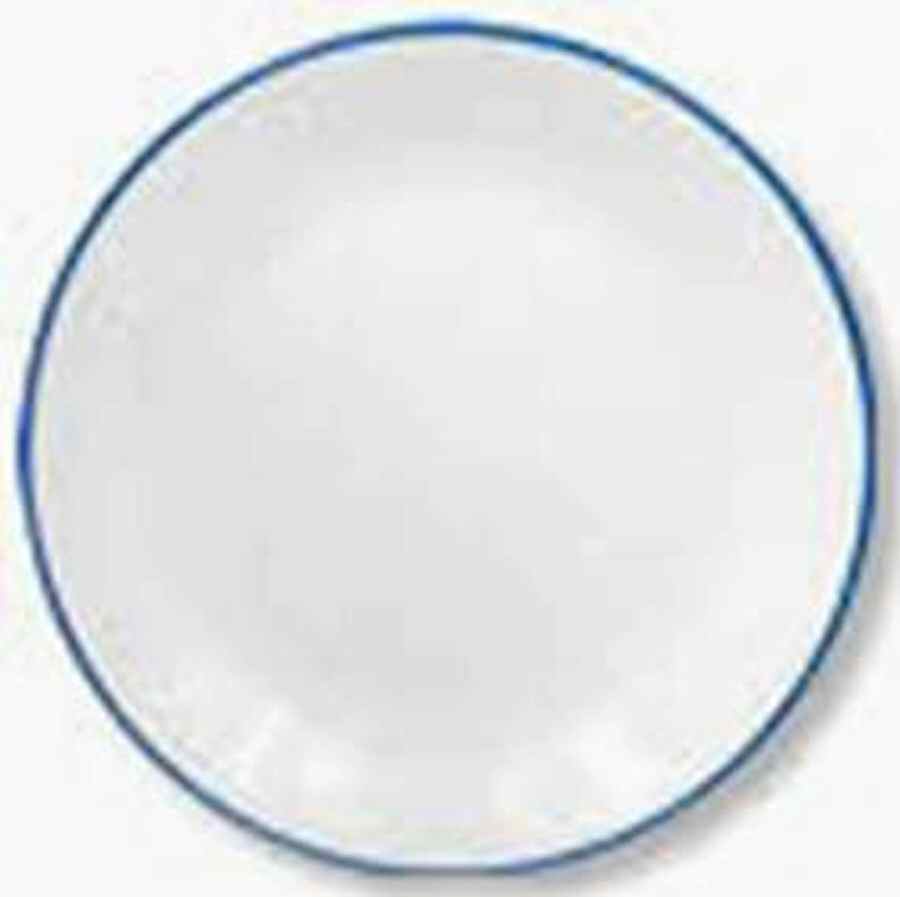 Blue Hoops Dinner Plate by Corning Corelle-1