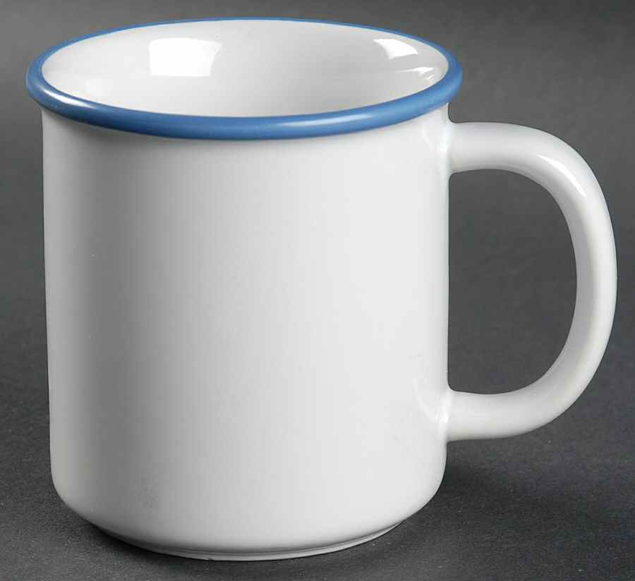 Blue Hoops Mug by Corning Corelle-1
