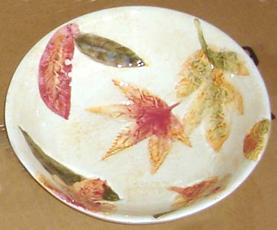 Foliage Fruit/Dessert (Sauce) Bowl by Cardinal Inc-1