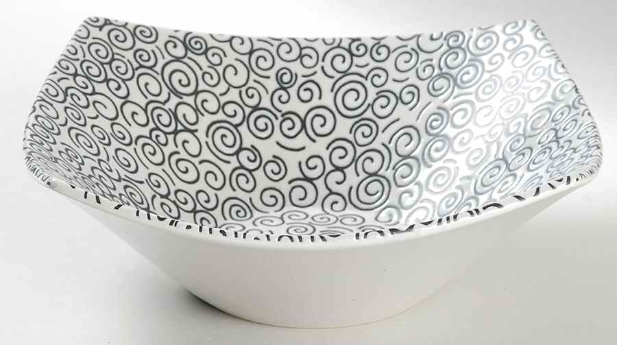 Fiji 8" Individual Square Pasta Bowl by BIA Cordon Bleu-1
