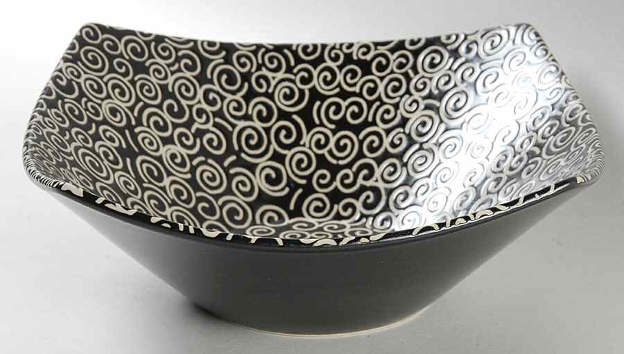 Fiji 8" Individual Square Pasta Bowl by BIA Cordon Bleu-1