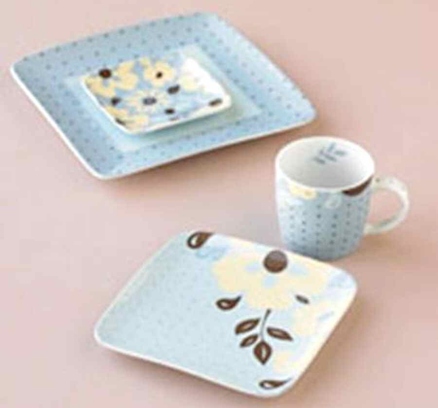 Calypso Square Salad Plate by BIA Cordon Bleu-1