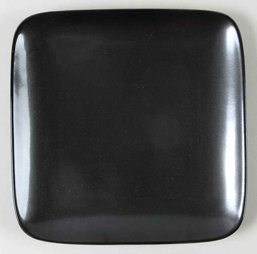 Ebony 7" Square Plate by BIA Cordon Bleu-1