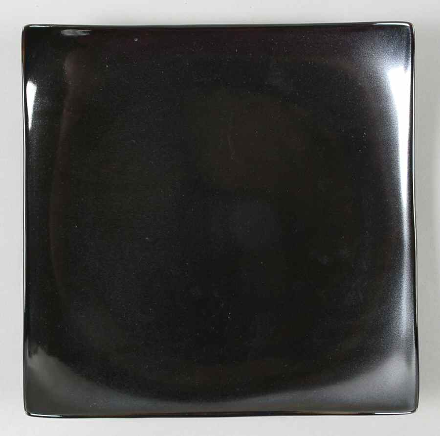 Ebony Square Salad Plate by BIA Cordon Bleu-1