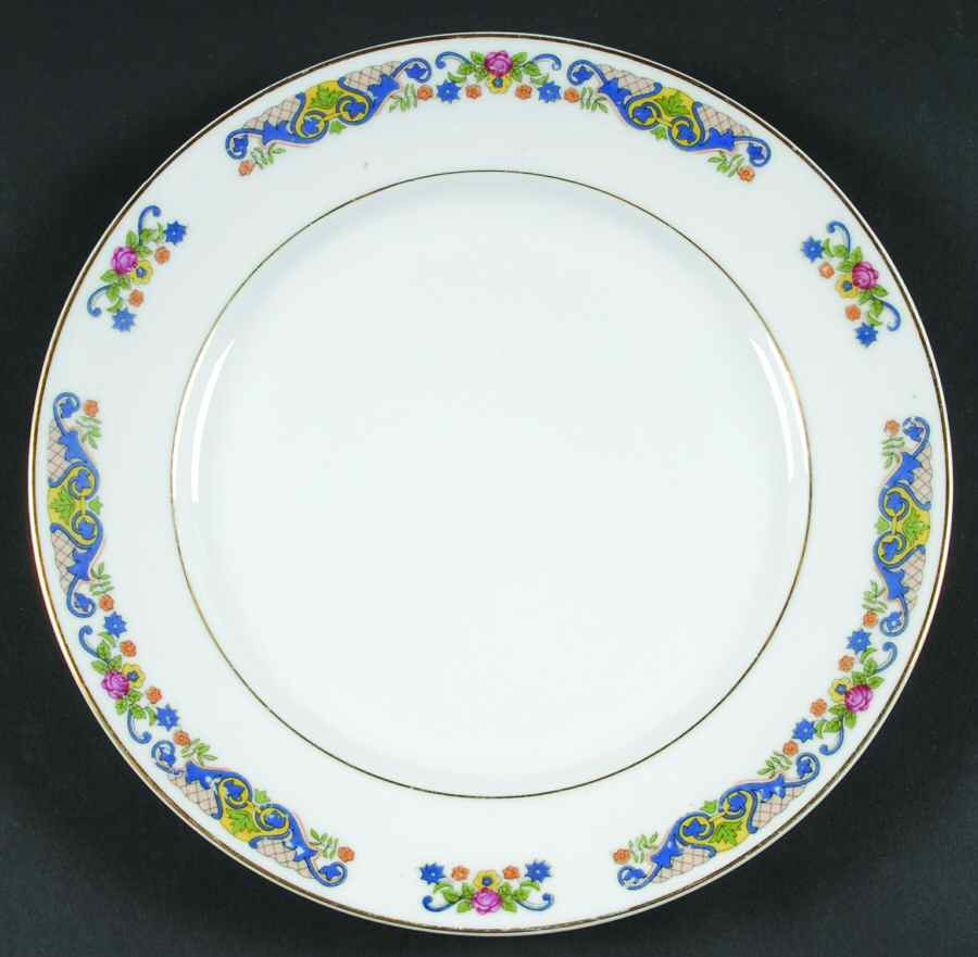 CZE209 Luncheon Plate by Czechia-Czechoslovakia-1