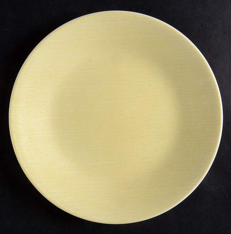 Yellow Linen Bread & Butter Plate by Corning Corelle-1