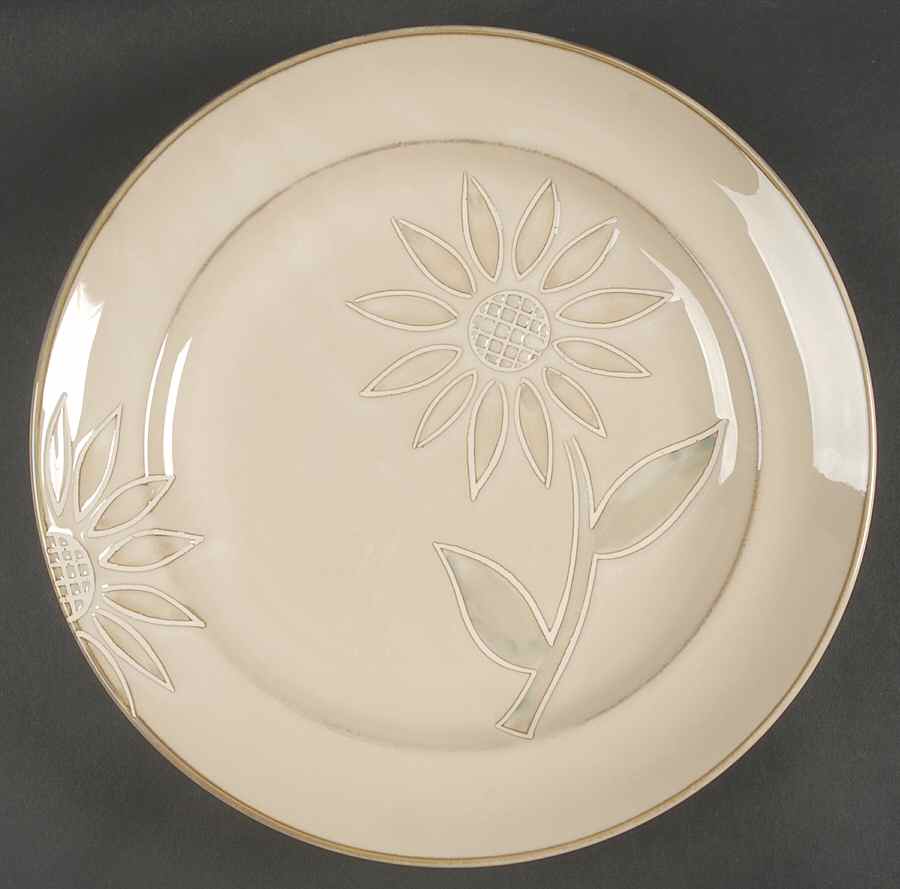 Sunflower 12" Chop Plate (Round Platter) by Cuisinart Dinnerware-1