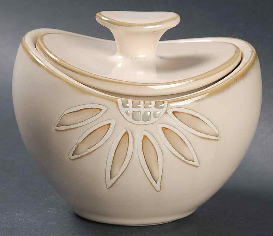 Sunflower Sugar Bowl & Lid by Cuisinart Dinnerware-1
