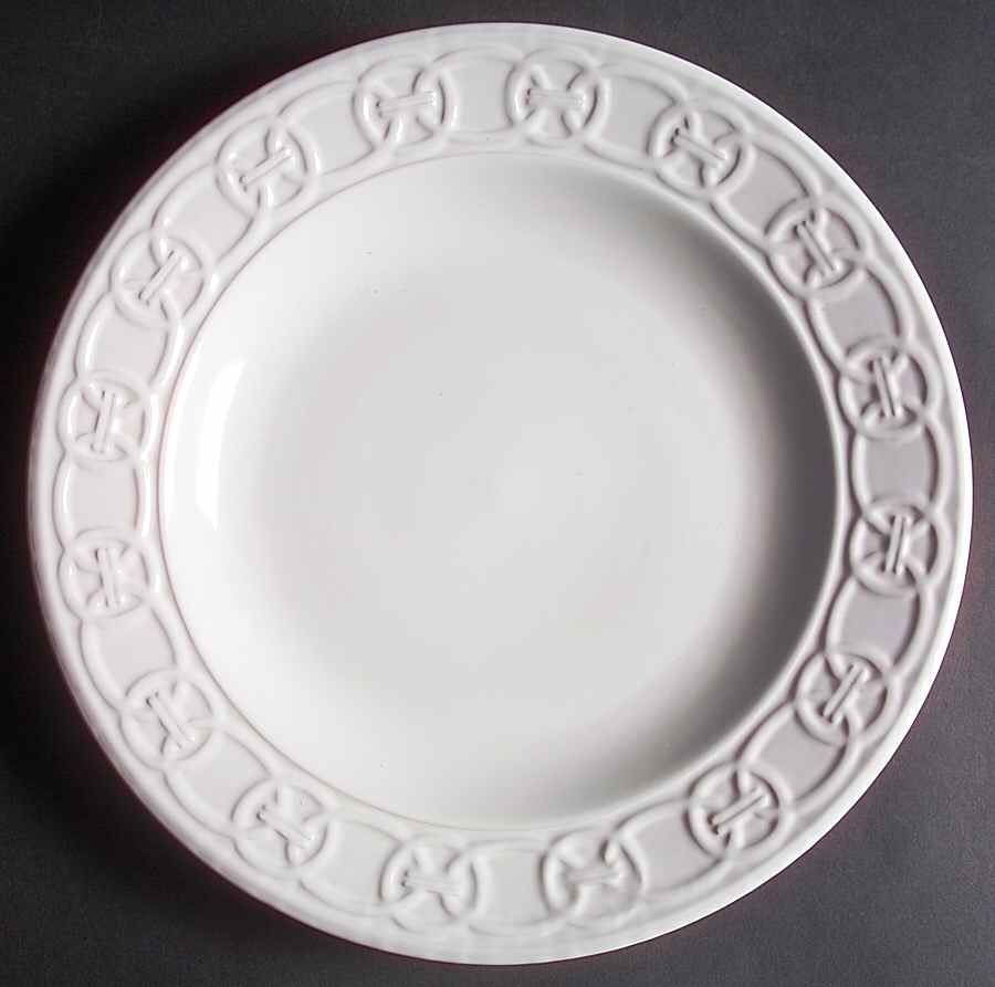 Links White Dinner Plate by Cuisinart Dinnerware-1