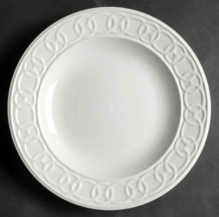 Links White 12" Chop Plate (Round Platter) by Cuisinart Dinnerware-1