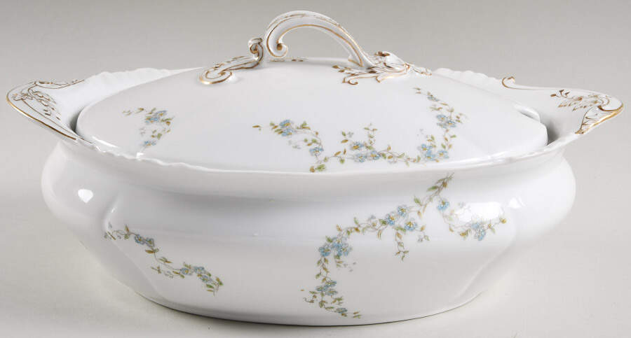 Schleiger 1299-7 Tureen &  Lid by Charles Field Haviland-1