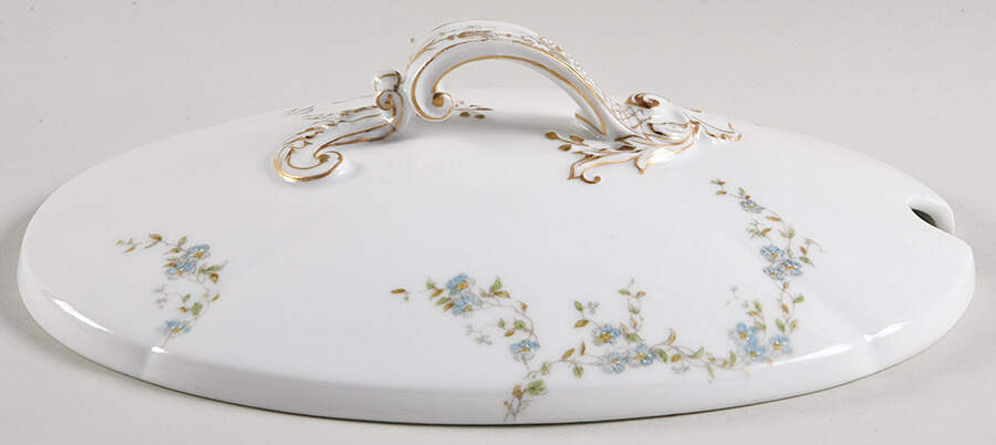Schleiger 1299-7 Lid for Tureen by Charles Field Haviland-1