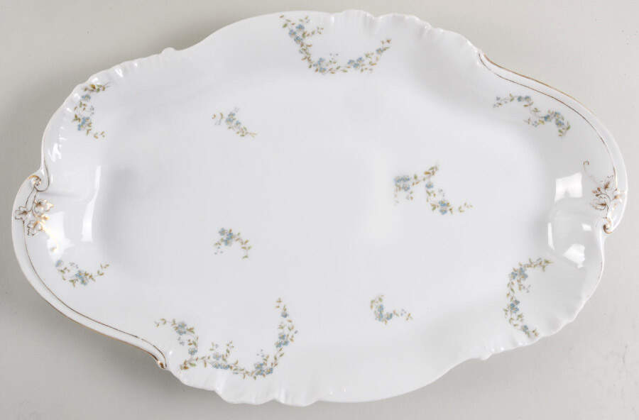 Schleiger 1299-7 18" Oval Serving Platter by Charles Field Haviland-1