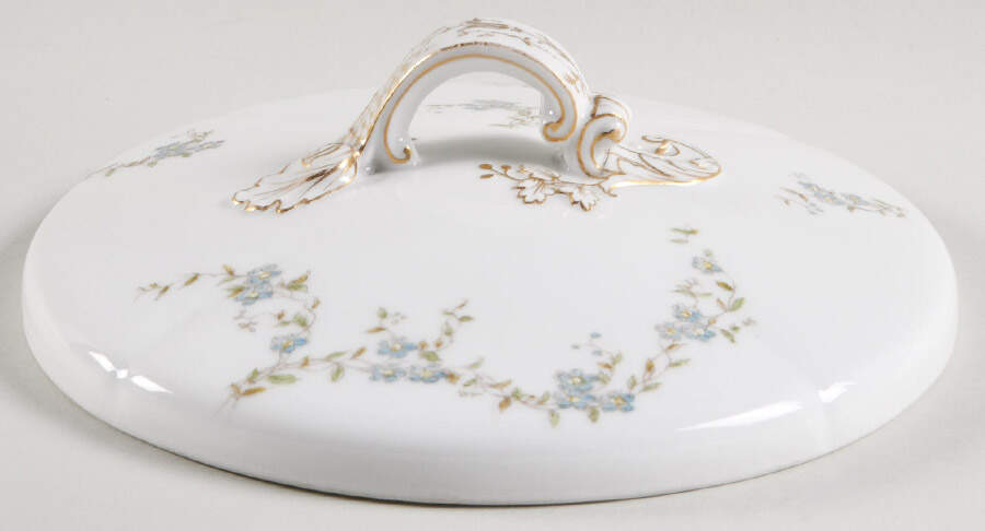 Schleiger 1299-7 Lid for Round Vegetable by Charles Field Haviland-1