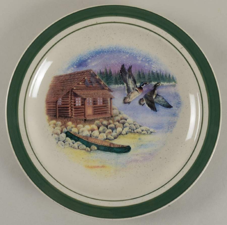 Cabin Dinner Plate by Cabela's-1