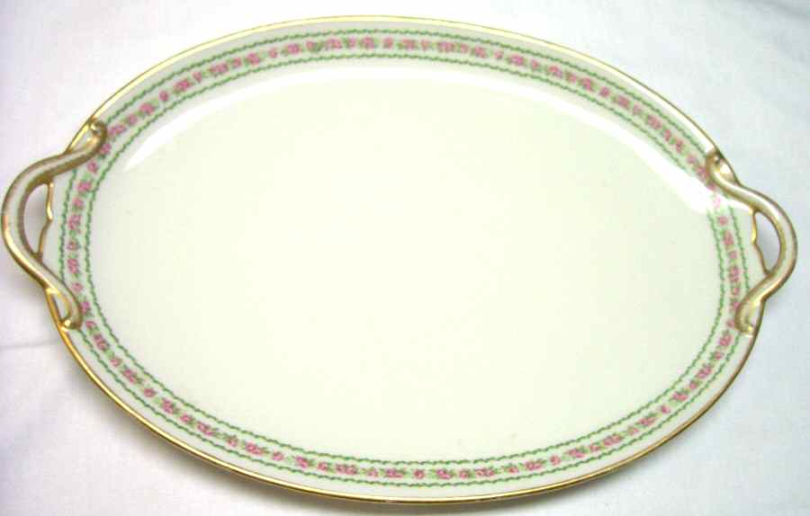 CHF1424 12" Oval Serving Platter by Charles Field Haviland-1