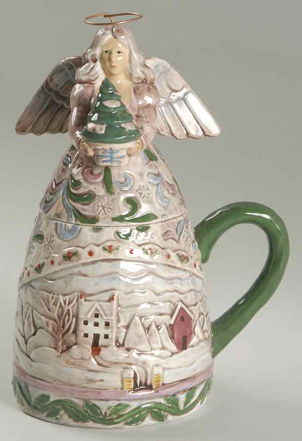 Angels Four Seasons Figural Mug & Lid by Certified International-1