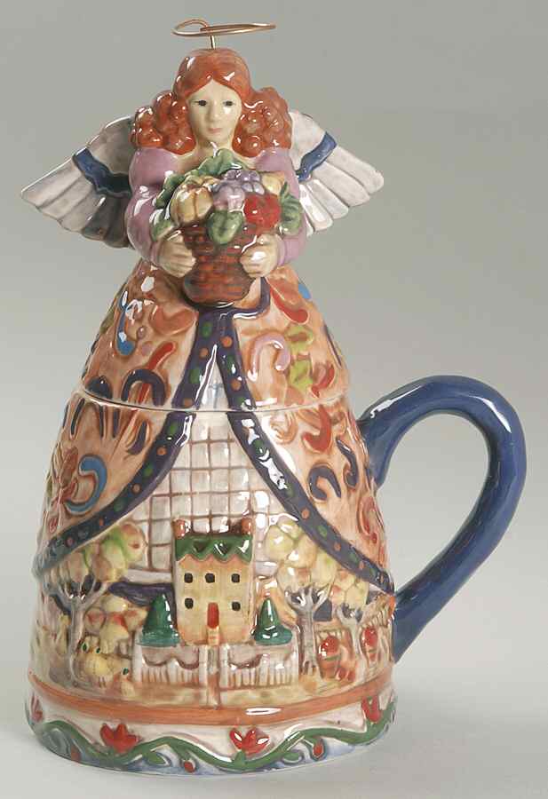 Angels Four Seasons Figural Mug & Lid by Certified International-1