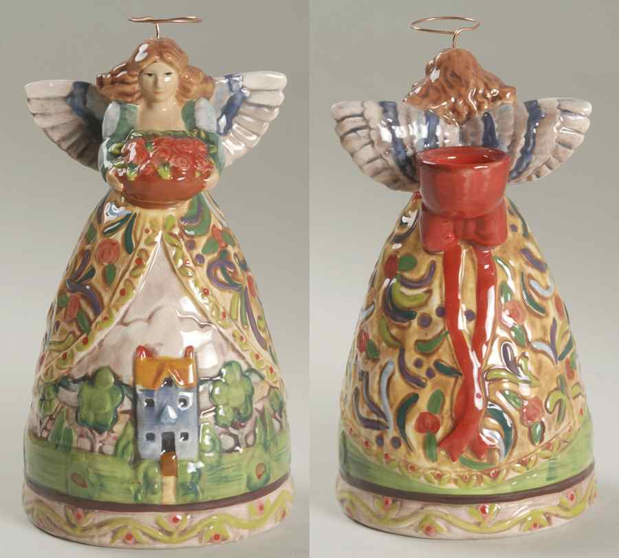 Angels Four Seasons Figural Candlestick by Certified International-1