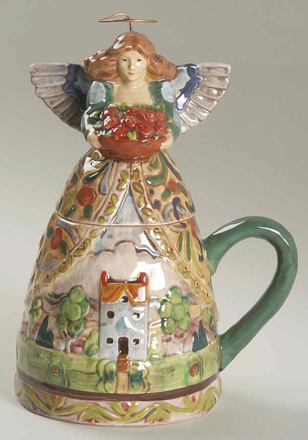Angels Four Seasons Figural Mug & Lid by Certified International-1