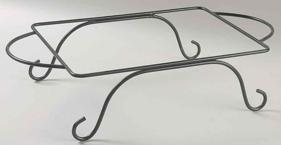 Culinary Herbs Metal Stand for 14" Rectangular Baker by Certified International-1