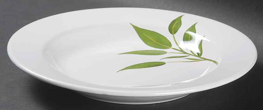 Culinary Herbs Large Rim Soup Bowl by Certified International-1