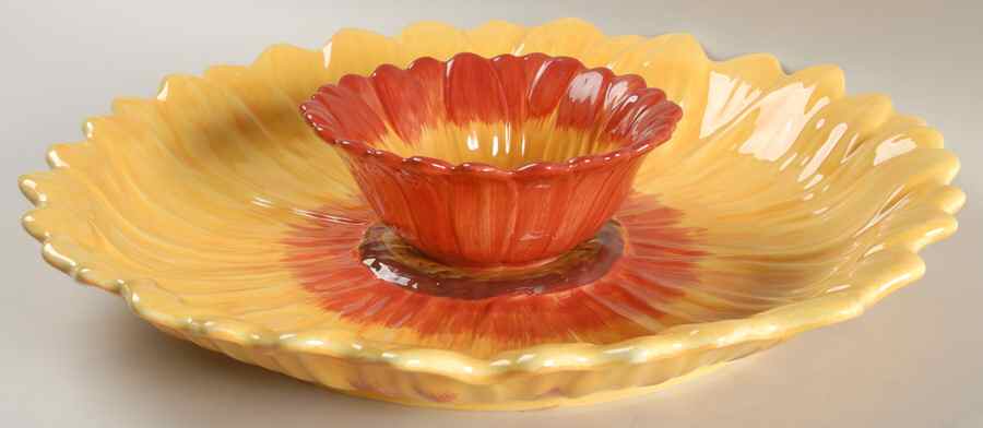 Fiori Figural Chip/Dip Set (2 Piece) by Certified International-1
