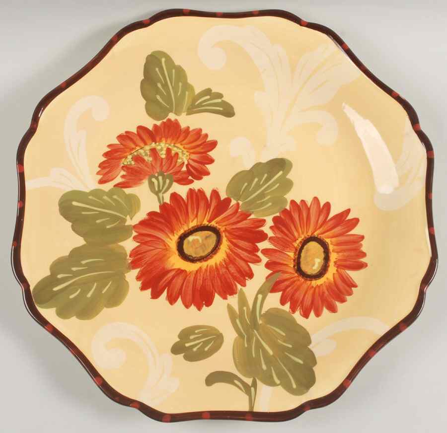 Fiori 16" Chop Plate (Round Platter) by Certified International-1