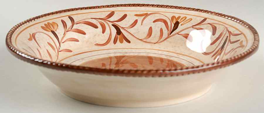 Roman Scrolls 10" Soup/Pasta Bowl by Certified International-1
