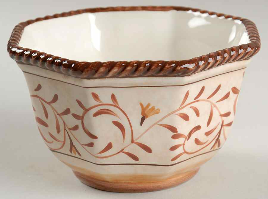 Roman Scrolls Individual Ice Cream Dish by Certified International-1