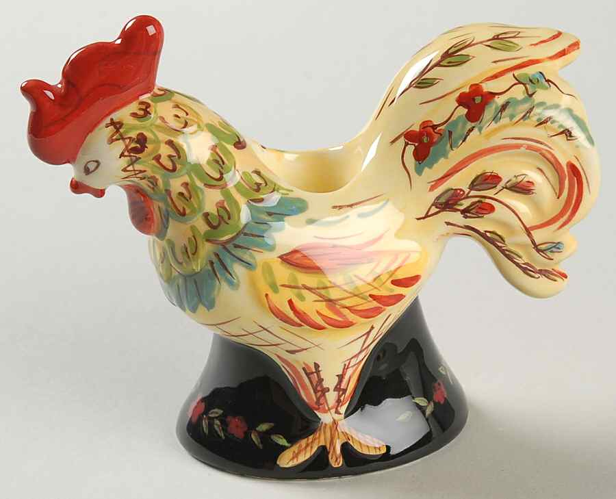 Provence Rooster Figural Candlestick by Certified International-1