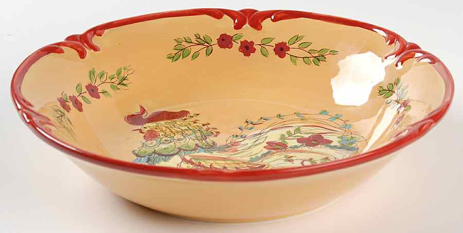 Provence Rooster Coupe Soup Bowl by Certified International-1