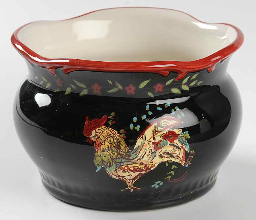 Provence Rooster Individual Ice Cream Dish by Certified International-1