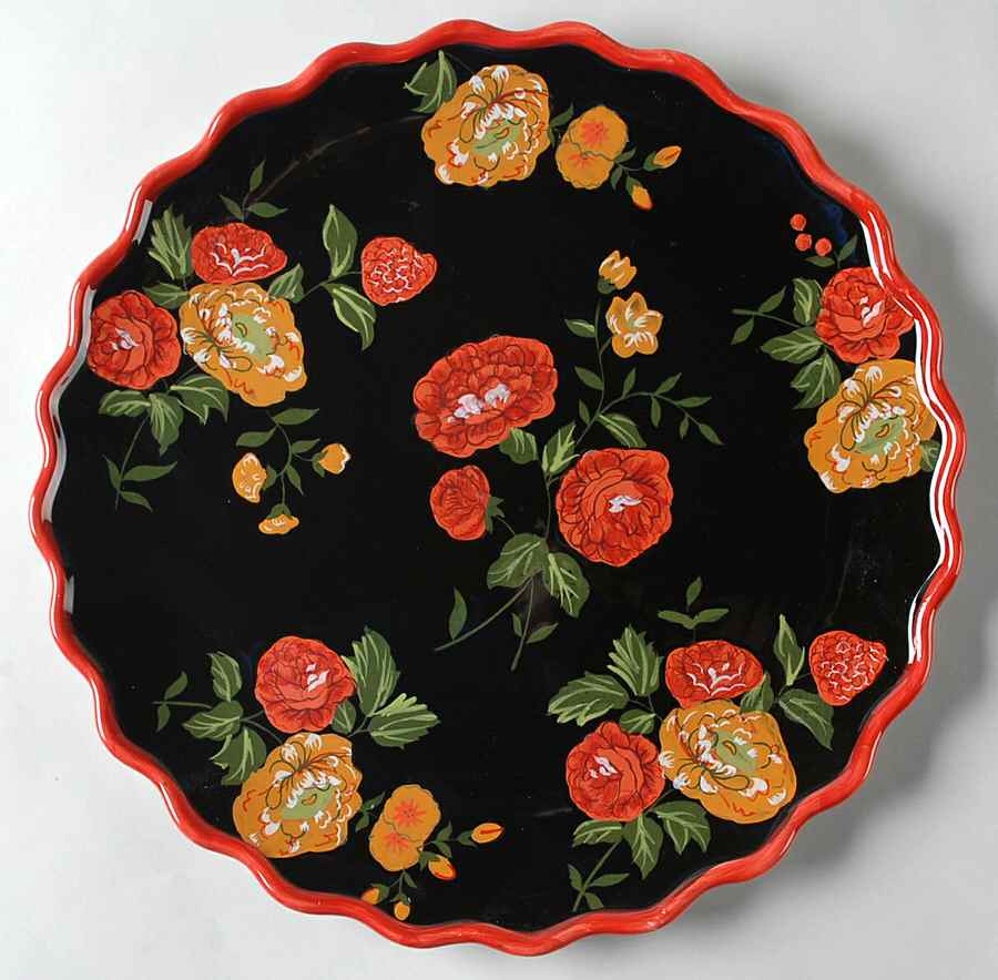 Provence Rooster Service Plate (Charger) by Certified International-1