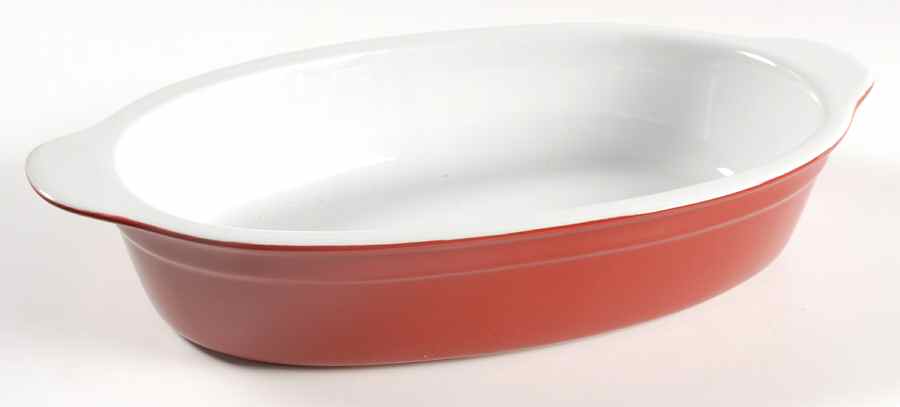 Bakeware Red 13" Augratin by Certified International-1