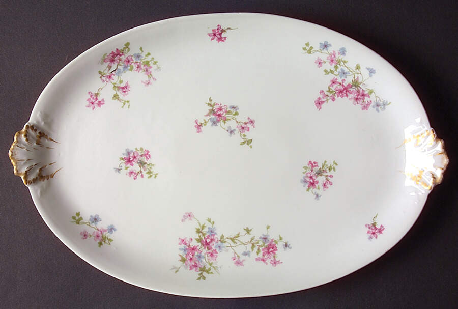 CHF1427 14" Oval Serving Platter by Charles Field Haviland-1
