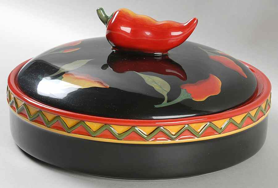 Santa Fe Tortilla Warmer by Clay Art-1