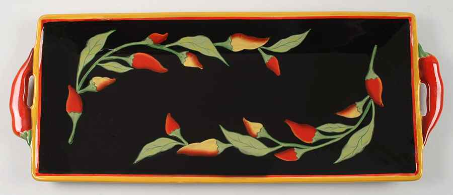 Santa Fe 20" Rectangular Tray by Clay Art-1