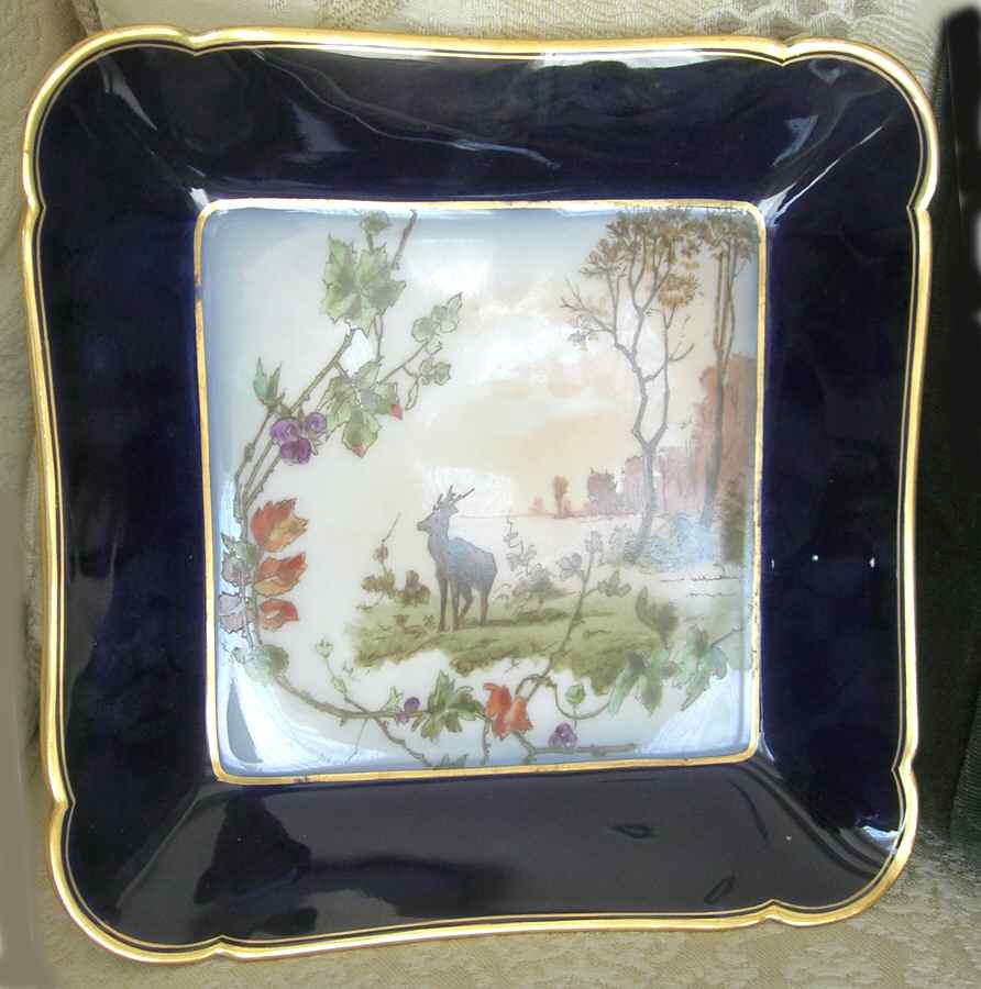 CHF1428 Square Salad Plate by Charles Field Haviland-1