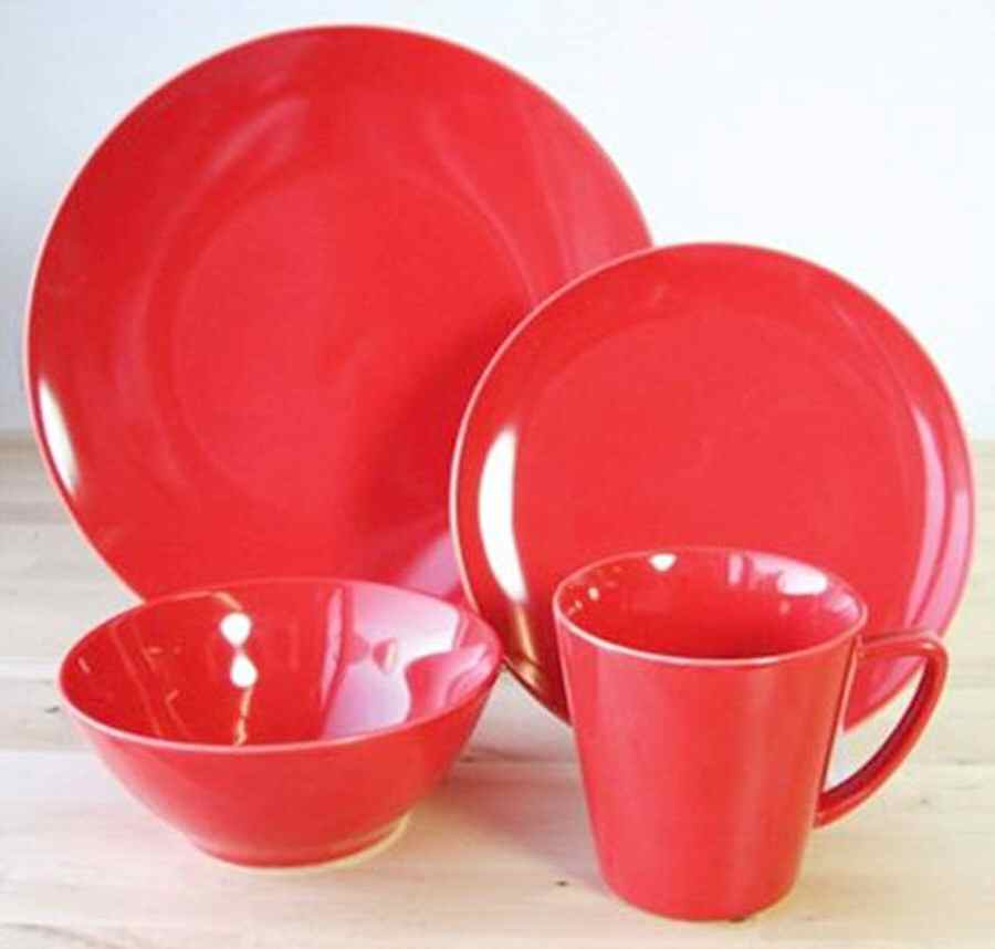 Malibu Red Dinner Plate by BIA Cordon Bleu-1