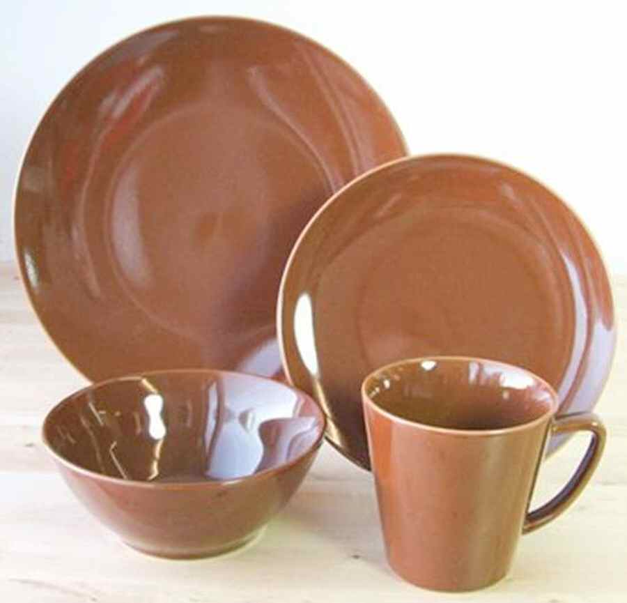 Malibu Espresso (Brown) Dinner Plate by BIA Cordon Bleu-1