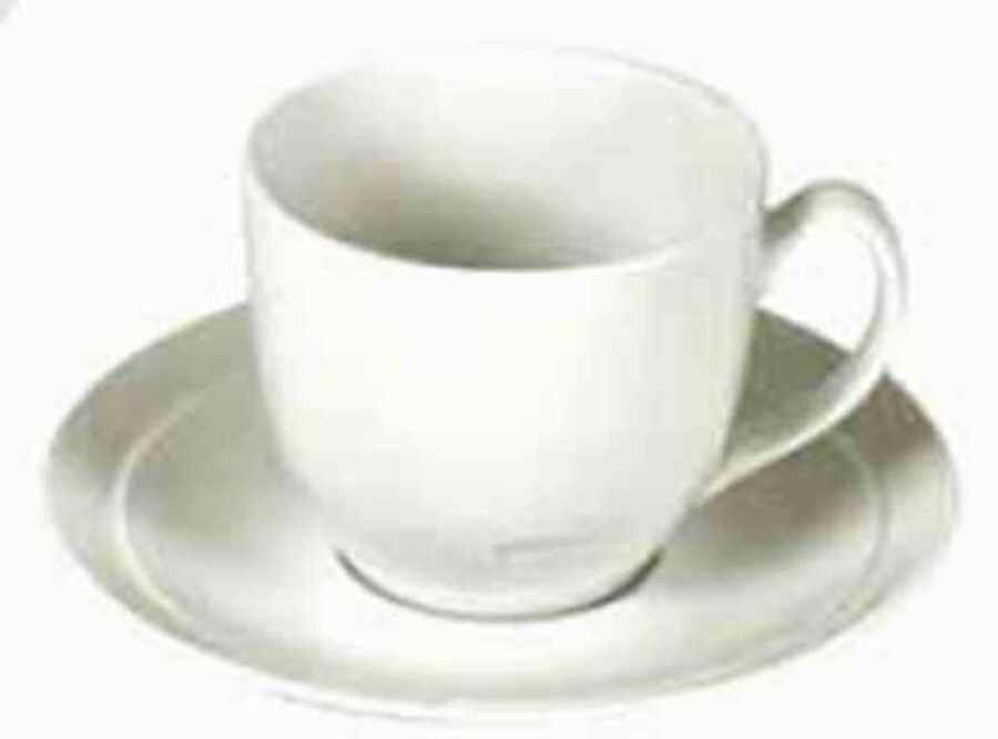 Sweep Flat Cup & Saucer Set by BIA Cordon Bleu-1