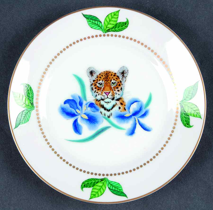Tropical Canape Plate by Lynn Chase-1