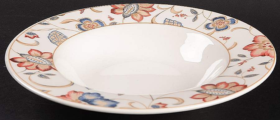 Jacobean Large Rim Soup Bowl by Churchill-1