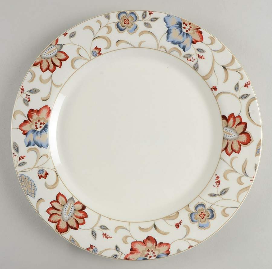 Jacobean 12" Chop Plate (Round Platter) by Churchill-1