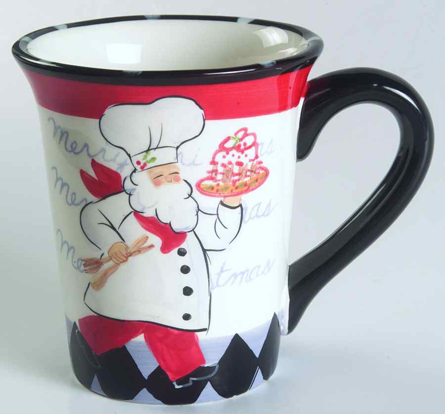Gourmet Chef Santa Mug by Certified International-1